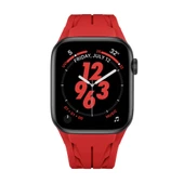 Apple Watch 44mm Uyumlu KRD-127 Metal Tokalı Silikon Kordon thumbnail 10