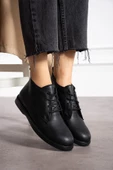 Albishoes Kadın Sıcak Astar Kaymaz Taban Cilt Kumaş Rahat Kullanım Casual Kadın Süet Haşpapi Bot - 1