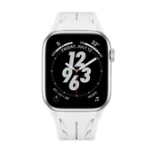 Apple Watch 10 46mm KRD-127 Metal Tokalı Uzunluk Ayarlı Premium Silikon Kordon - 10