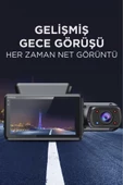 TorimaTA-03 1296P Full HD Çift Kameralı Araç Kamerası | 3.0” IPS Ekran, G Sensörlü ve Gece Görüş Destekli - 5