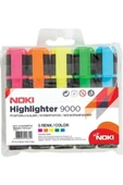 Noki Pastel Fosforlu Kalem 5'li Pvc - 1