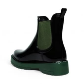 Albishoes Kadın Su Geçirmez Lastikli Kaymaz Taban İçi Astarlı Sıcak Astar Lastik Yağmur Botu Çizmesi - 3