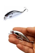 Rapala 2li set Turna Levrek Alabalık Lüfer Rapala Yapay Suni Yem Sasi yem JigYem thumbnail 2
