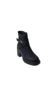 Papuçcity Ony 03048 Kadın 6 Cm Kalın Topuklu Bot - 2