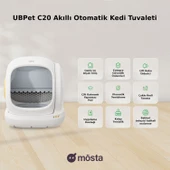 UBPet UCAT C20 Akıllı Otomatik Kedi Tuvaleti - 5