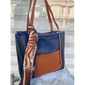 1 Sınıf Kesme Deri Fularlı Yeni Trend Model Çanta thumbnail 5