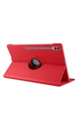 Galaxy Tab S10 Ultra Uyumlu 14,6 inç Fuchsia 360 Dönebilen Standlı Kılıf - 9