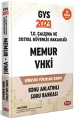 2023 GYS Çalışma ve Sosyal Güvenlik Bakanlığı Şef Memur ve VHKİ Konu Anlatımlı Soru Bankası Data - 1