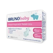 Bruno Baby Nazal Aspiratör 10'lu Yedek Ucu BPA Free - 1