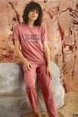 Arcan 90809 Bayan Kısa Kol Pijama Takımı - 1