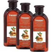Tresan Argan Yağı & Phytokeratin Besleyici ve Kırılma Karşıtı Bakım Şampuanı 300 ml x 3 Adet - 1
