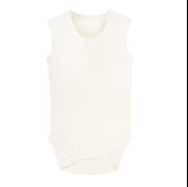 Sema Baby Jakarlı Askılı Badi (Body) - Beyaz 12-18 Ay - 1