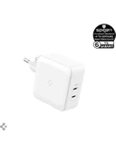 Spigen ArcStation Pro GaN 452 45W 2 Port USB-C Güç Adaptörü Beyaz ACH03717 - 7