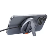 Mcdodo CH-5500 15W Magsafe Şarj Cihazı Ve Stand - SİYAH - 4