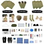 KARCAMP 30'lu Her Şey Dahil Kışlık Askeri Malzeme ve İhtiyaç Seti - 1