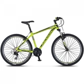 MOSSO WILDFIRE M-27-V ERKEK DAĞ BİSİKLETİ 510H V 27,5 JANT 21 VİTES LİME SİYAH - 1