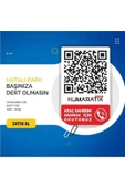 Numaratik Qr Okuyucu Hatalı Park Cam Etiketi Sticker Numaranız Görünmez - 6