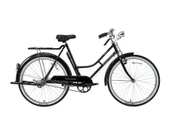 BİSAN ROADSTAR CLASSIC KADIN HİZMET BİSİKLETİ 57CM V 26 JANT 1 VİTES PARLAK SİYAH GOLD - 1