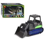 3D Işıklı Sesli Müzikli Çarp Dön Sensörlü İş Makinesi Dozer - 1