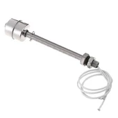 Metal Sıvı Su Seviye Sensörü 150mm  Paslanmaz Çelik Şamandıra Mekanik Anahtar Kazan Kap Depo Tank Havuz Akvaryum Pompa Hidroponik 10W NC thumbnail 3