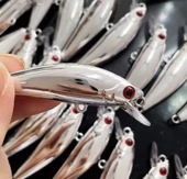 Rapala 2li set Turna Levrek Alabalık Lüfer Rapala Yapay Suni Yem Sasi yem JigYem - 5