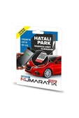 5 Adet Numaratik Qr Okuyucu Hatalı Park Cam Etiketi Sticker Numaranız Görünmez - 7