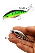 Rapala 2li set Turna Levrek Alabalık Lüfer Rapala Yapay Suni Yem Sasi yem JigYem - 1