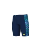 Arena Boy's Ondulation Swim Jammer Navy Multi Erkek Çocuk Yüzücü Mayosu 008170750 - 1