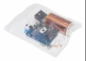 Demonte Mini Tesla Bobin Kit Modül  Kablosuz Enerji İletimi BD243 DC 9 / 12V Temassız Elektrik Transformatör Plazma Aktarım Proje Ödev Lehimleme Eğitim Seti - 8