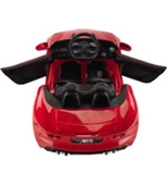 BABYHOPE 442 COUGAR 12V KUMANDALI AKÜLÜ ARABA KIRMIZI thumbnail 2