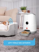 Sl-20 1080p Full Hd Kameralı Sesli Konuşmalı Akıllı Evcil Hayvan Besleyici Otomatik Mama Kabı Wifi - 1