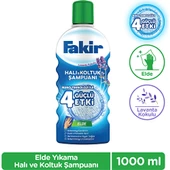 Fakir Nano Teknoloji ile Lavantalı Elde Yıkama Halı ve Koltuk Şampuanı 1000ml - 1