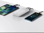 Baseus Bipow 15 W Beyaz 10000 mAh Hızlı Şarj Powerbank - 4