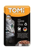 Tomi Kazlı Ve Ciğerli Yetişkin Kedi Konservesi 100gr - 1