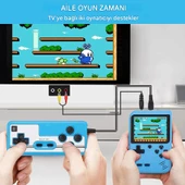 QASUL Klasik Oyun, İki Oyunculu Oyun için TV Bağlantısını Destekler, 3.0 inç Renkli Ekran, Çocuklar ve Yetişkinler için Uygun - 3