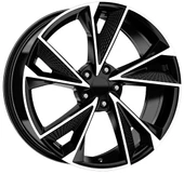 R1 Wheels 19 inç 5*112 ET29 Parlak Siyah Jant Takımı (J-2987) - 1