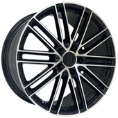 R1 Wheels 20 inç 5*130 ET71 Siyah Jant Takımı (J-2973) - 1