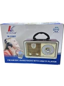 Knstar M-110BT Usb-Sd-Fm-Bluetooth Destekli Nostaljik Radyo - 2