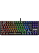 GameBooster GM06B Plus Rainbow Aydınlatmalı TKL Mekanik Red Switch Oyuncu Klavyesi - 1