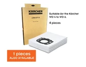 Karcher 2.863-277.0 Polar Filtreli Toz Torbası - 1