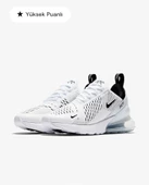 Nike Air Max 270 Beyaz Erkek Spor Ayakkabı - 1