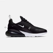 Nike Air Max 270 Siyah beyaz Erkek Spor ayakkabı - 4