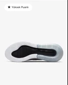 Nike Air Max 270 Beyaz Erkek Spor Ayakkabı - 8