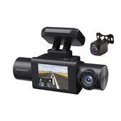 JAMESON JSD-20 araç içi güvenlik kamerası 2 kameralı kayıt özellikli 1080hd 260 derece dönen kamera thumbnail 1