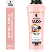 Schwarzkopf Gliss Split Hair Miracle Kırık Uçları Mühürleyen Şampuan 400 Ml - 1