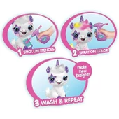 Mega Style Airbrush Plush Peluş Unicorn thumbnail 2