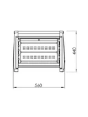 KUMTEL LX-2832 DELUXE SOBA TİPİ SİYAH ISITICI 1500W - 3