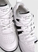 Lufian 111230252 Edgar Casual Erkek Deri Sneaker Ayakkabı Beyaz - 5