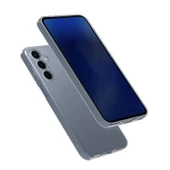 Galaxy S24 FE Kılıf İnce ve Esnek Şeffaf Süper Silikon - 4