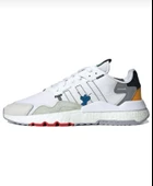 Adidas Nite jogger Beyaz Y Sarı  Erkek spor Ayakkabı thumbnail 2